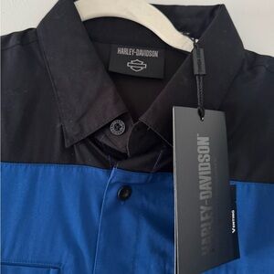 Harley-Davidson new with tag button up size M